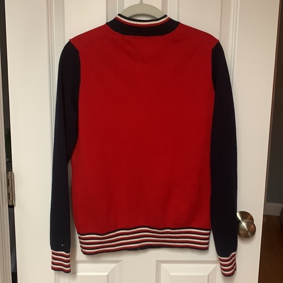 Varsity Zippered Tommy Hilfiger Cardigan - Picture 3 of 5